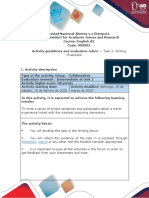 Activities guidelines and evaluation rubric - Unit 1 - Task 2 - Writing Production (1).pdf