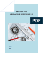 English For Mechanical Engineering II