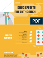 Drug Effects Breakthrough