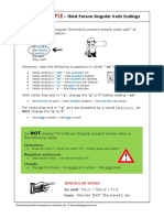 SING PRESENT T-Gramnotes-Verbendings PDF