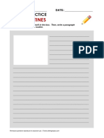 Worksheet Daily Write PDF