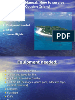 Equipment Needed 2. Shell 3. Human Rights