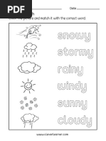 weather preschool worksheets pdf