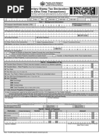 BIR Form 1706: Capital Gains Tax Return | PDF | Capital Gains Tax | Taxes