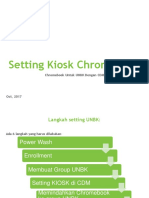 Setting KIOSK Chromebook With CDM