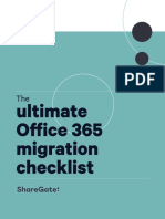 The Ultimate Office 365 Migration Checklist PDF