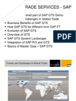 Sap GTS Demo V.4