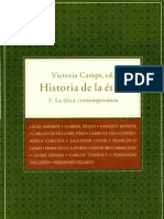 História de La Ética - Vol III, Victoria Camps