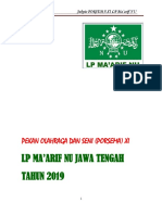 Juknis Lomba Porsema Jawa Tengah 2019