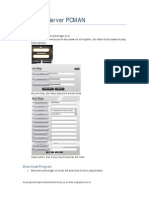 Petunjuk Server PCMAN