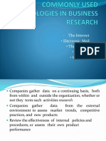 BRM Chapter 3 Technolgy and Business Research