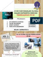 ISU GLOBAL DALAM PEMBELAJARAN IPS SD