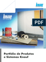 Portfólio de Produtos e Sistemas Knauf