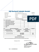 Contoh Sijil Tamat Sekolah