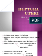 RUPTURA UTERI (HENDRO)