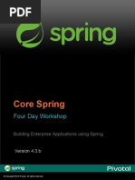 Core Spring 4.3.b RELEASE Student Handout PDF