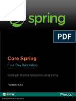 Core Spring 4.3.b RELEASE Student Handout PDF