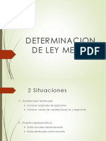 Determinacion de Ley Media2016