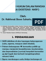 Pengaturan Ulang Paradigma Hukum untuk Memperkuat Persatuan Bangsa