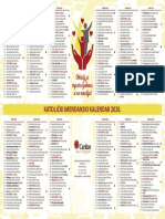 Katolicki Kalendar 2020 Imendani PDF