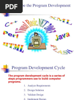 Program Development Cycle