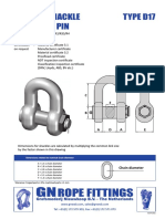 GN Type D17 Shackle