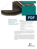 APP - 009920 - 01-APP-DSC - Fats in Cookies - Charecterisation