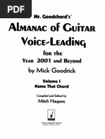 Almanac of Guitar Voice-Leading Vol. II - Mick Goodrick | PDF