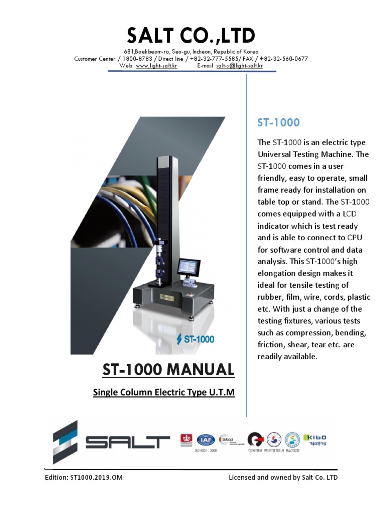 ST-1000 Manual | PDF
