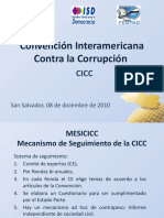 La Convención Interamericana Contra La Corrupción