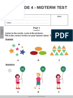 Smart Start Grade 4 - TOEFL Primary Test - Midterm Listening