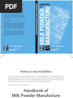 Handbook Milk Powder Manufacture PDF | PDF | Powdered Milk | Liquids