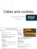 Resepi kek dan biskut raya