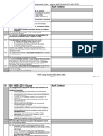 ISO 14001-2015 Checklist