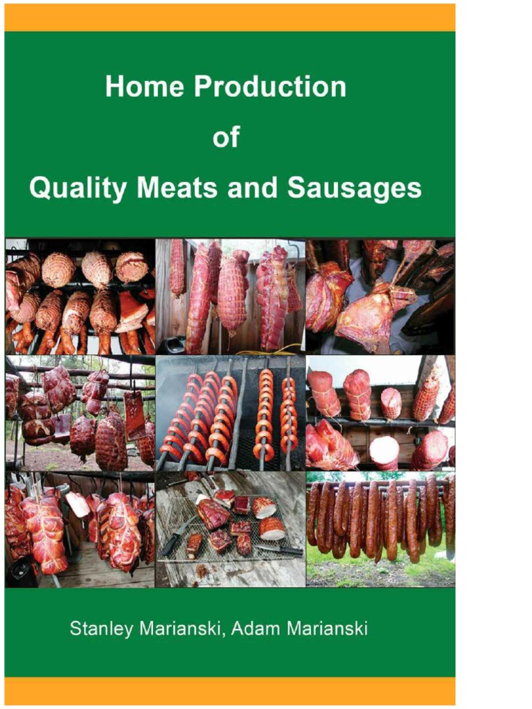 Home Production of Quality Meats and Sausages | PDF
