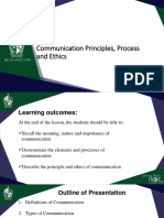 V2 Communication Principles, Process and Ethics (Part 2)