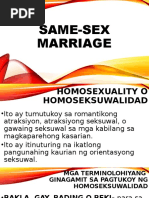 Same Sex Marriage | PDF