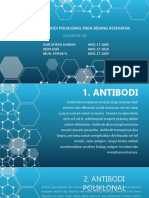 PENGGUNAAN ANTIBODI POLIKLONAL DI BIDANG KESEHATAN