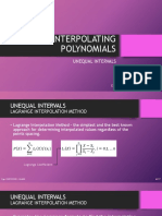 lecture 2 - interpolation