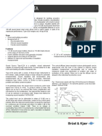 B&K Sound Source 4224 Product Data Sheet