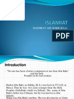 Islamiat-Abu Bakar Siddiq