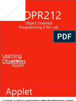 OOPR212 Applet