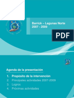 Barrick Lagunas Norte 2007-2009 presentación