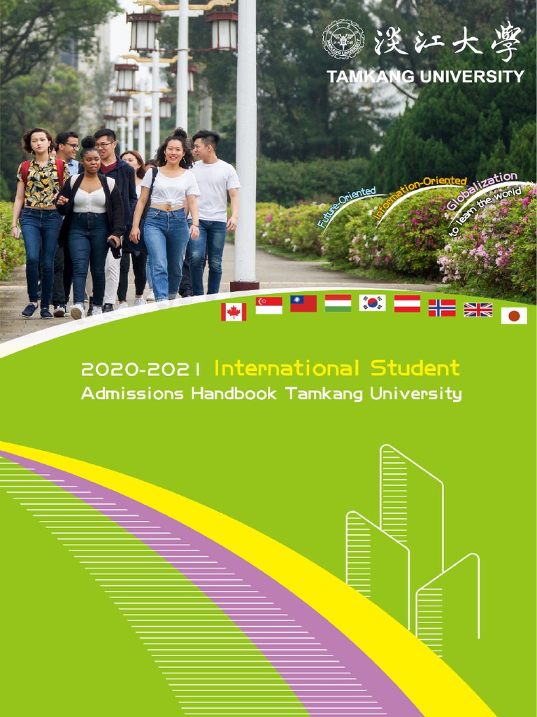 Tamkang University in Taiwan Handbook 2020 Latest Information PDF