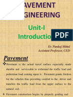Unit-I-Introduction To Pavement Engineering