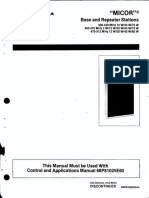 Micor Base and Repeater Stations Uhf Manual 6881025e50 H PDF