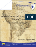 Trancedencia Del Pensamiento de Ramón Tovar