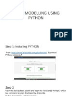 Fuzzy Modelling Using Python