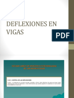 DEFLEXIONES EN VIGAS