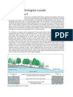 How Do Hydrologists Locate Groundwater